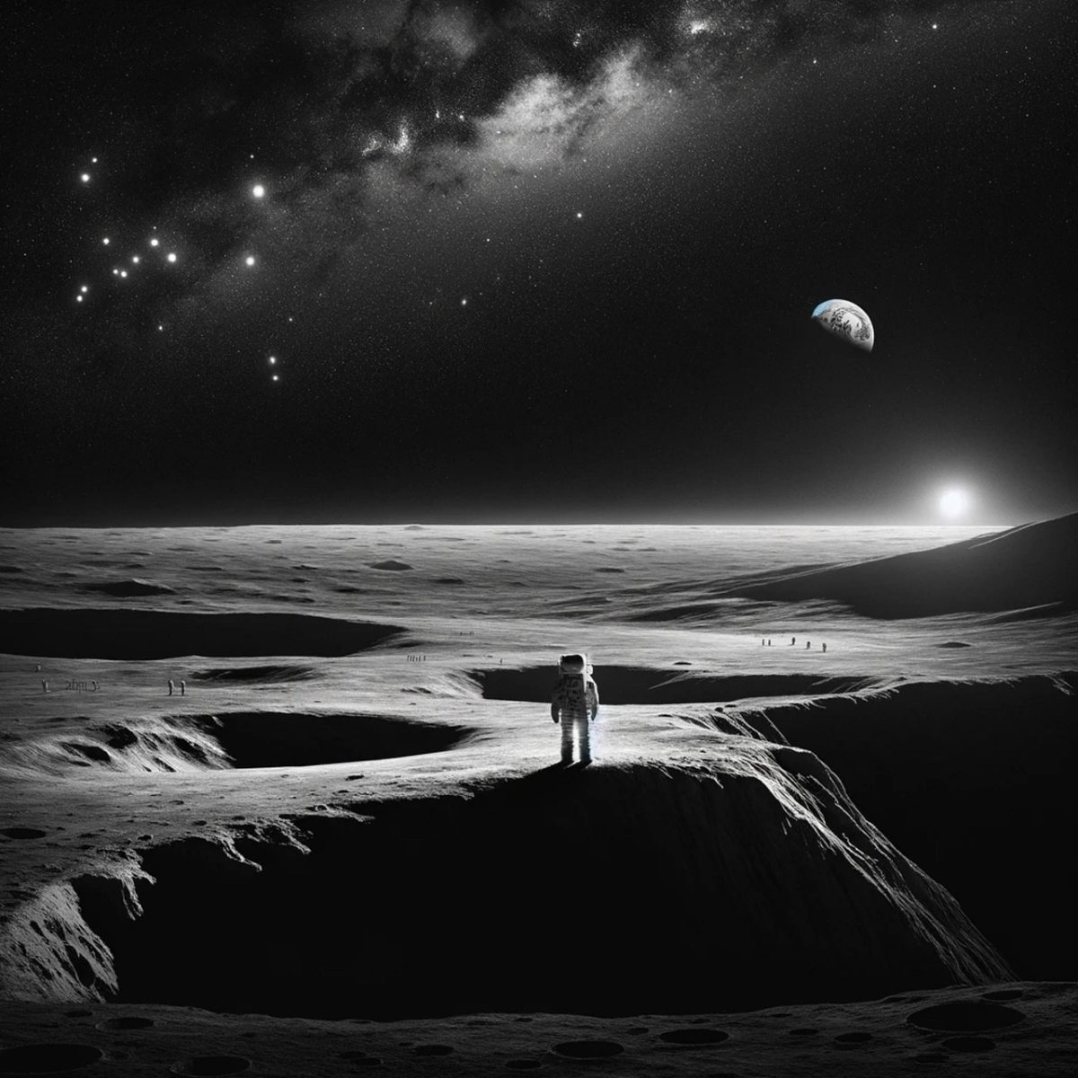 ai generated, astronaut, moon, space travel, moon landing, black and white, ai generated, ai generated, ai generated, astronaut, moon, moon landing, moon landing, moon landing, moon landing, moon landing